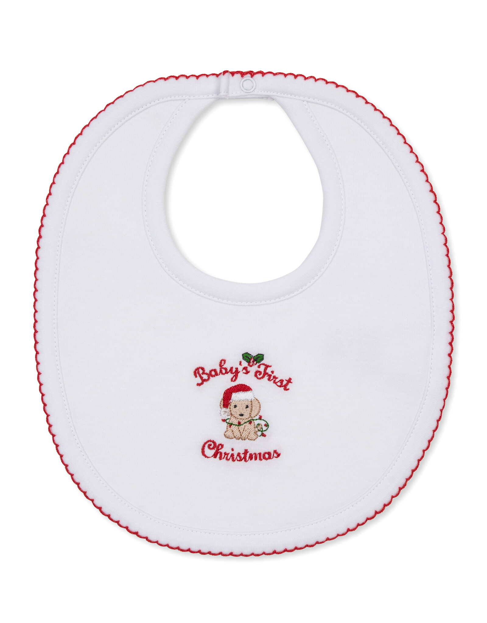 Kissy Kissy Baby's First Christmas Bib