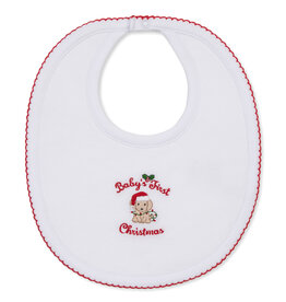 Kissy Kissy Baby's First Christmas Bib