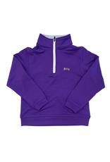 Purple Tiger 1/4 Zip Pullover