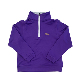 Purple Tiger 1/4 Zip Pullover