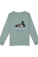 Properly Tied Swimming Mallard LS-Marine Mist