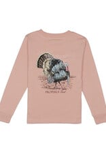 Properly Tied Gobbler LS T-Shirt, Peach