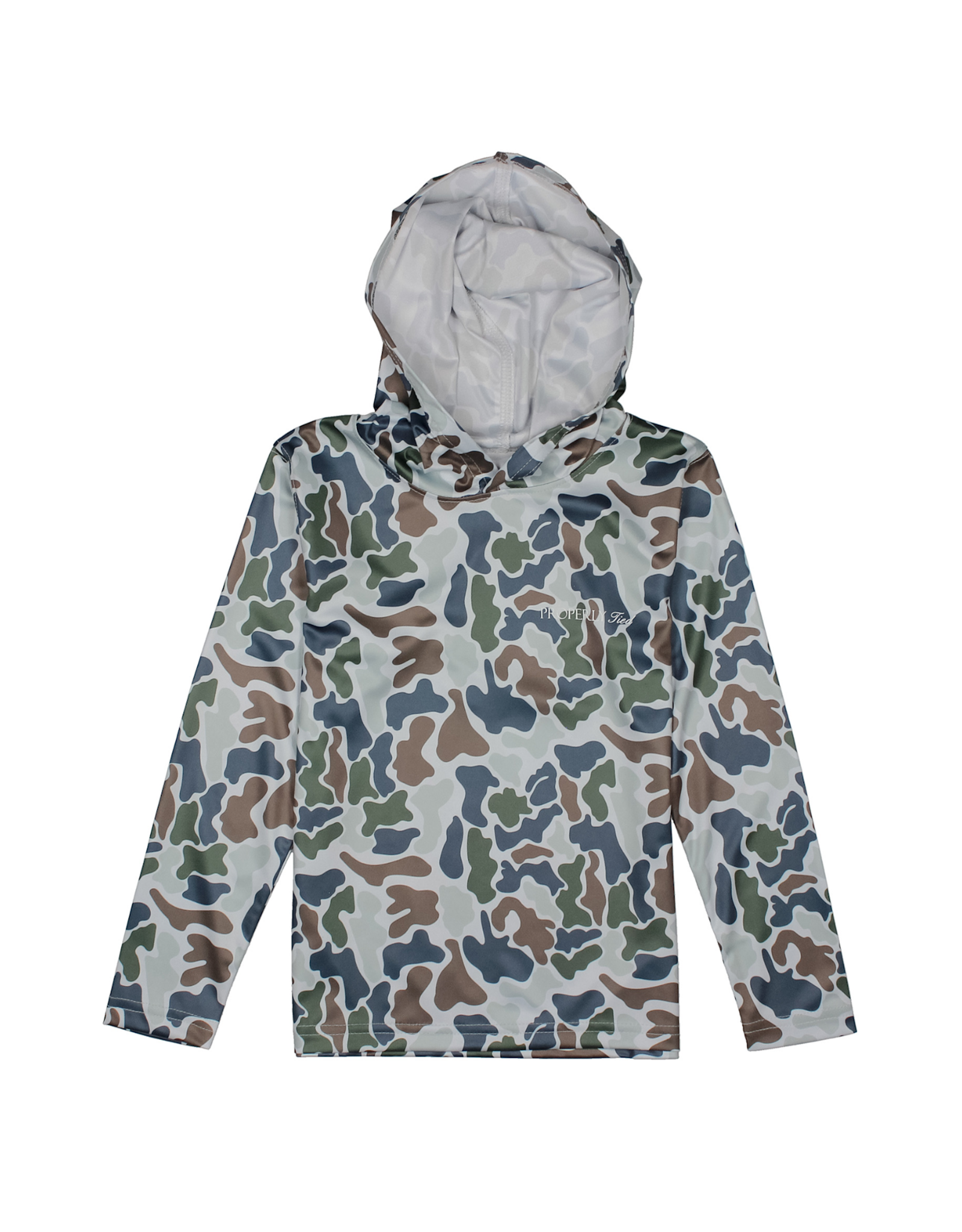 Properly Tied Sportsman Performance Hoodie-Terra Camo