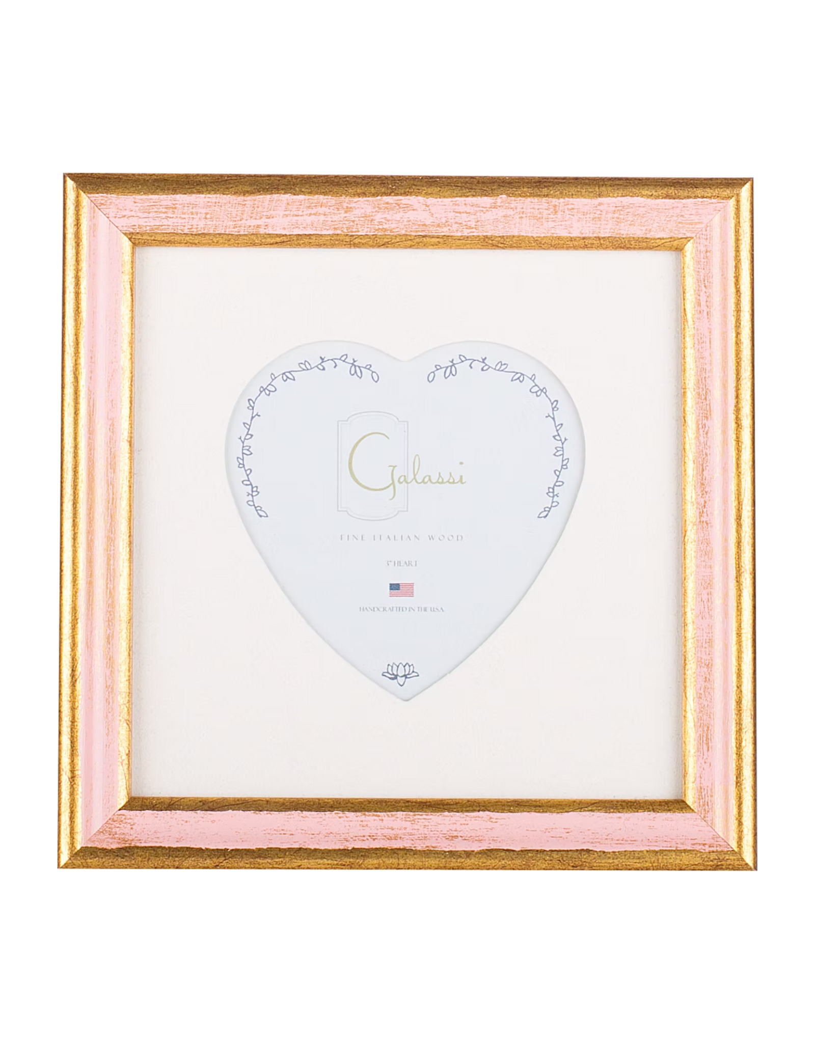 Galassi 3x3 Heart Mat Frame
