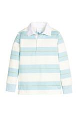 Little English Rugby Polo, Fondren Stripe
