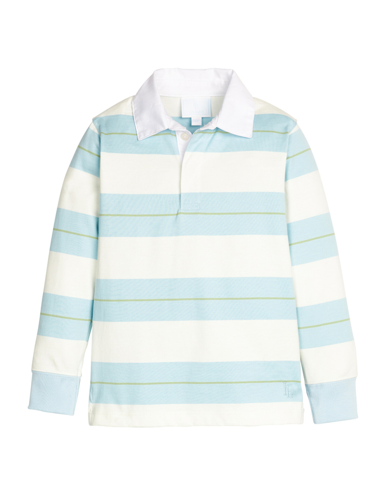 Little English Rugby Polo, Fondren Stripe