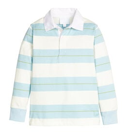 Little English Rugby Polo, Fondren Stripe