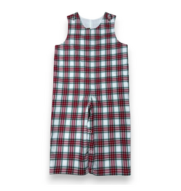 Banana Split Red Plaid Boys Longall