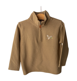 Banana Split Duck Boys 1/4 Zip Pullover