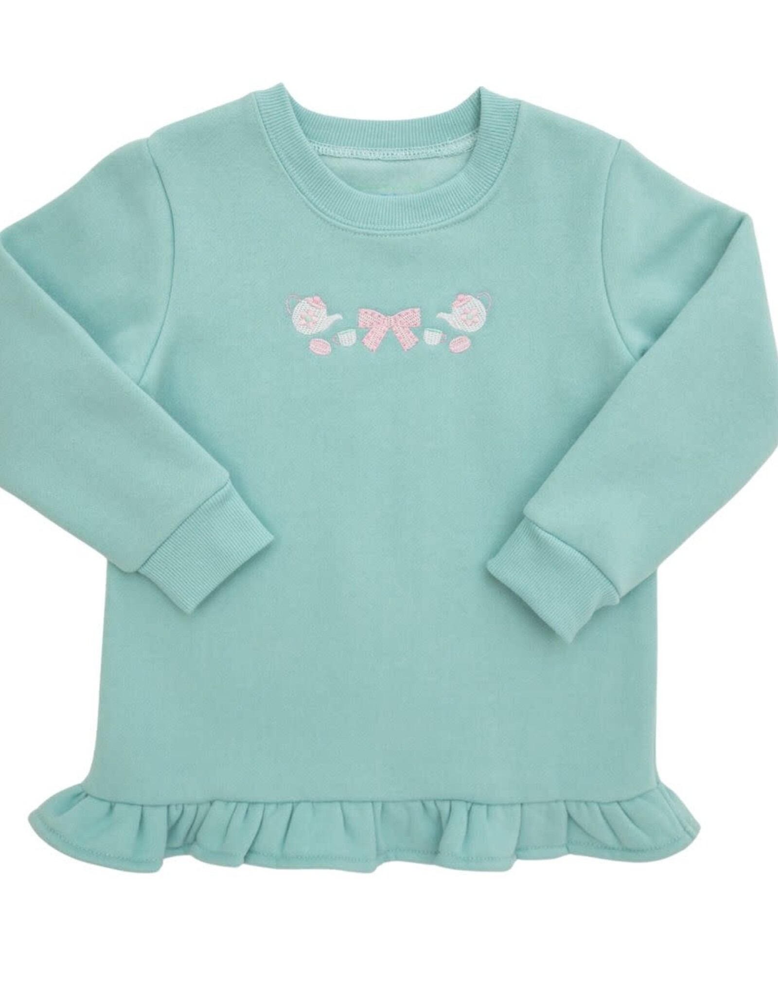 Itsy Bitsy Teacups Ruffle Pullover
