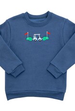 Itsy Bitsy Golf Pullover, Blue