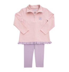 Itsy Bitsy Castle 1/4 Zip Pullover Set