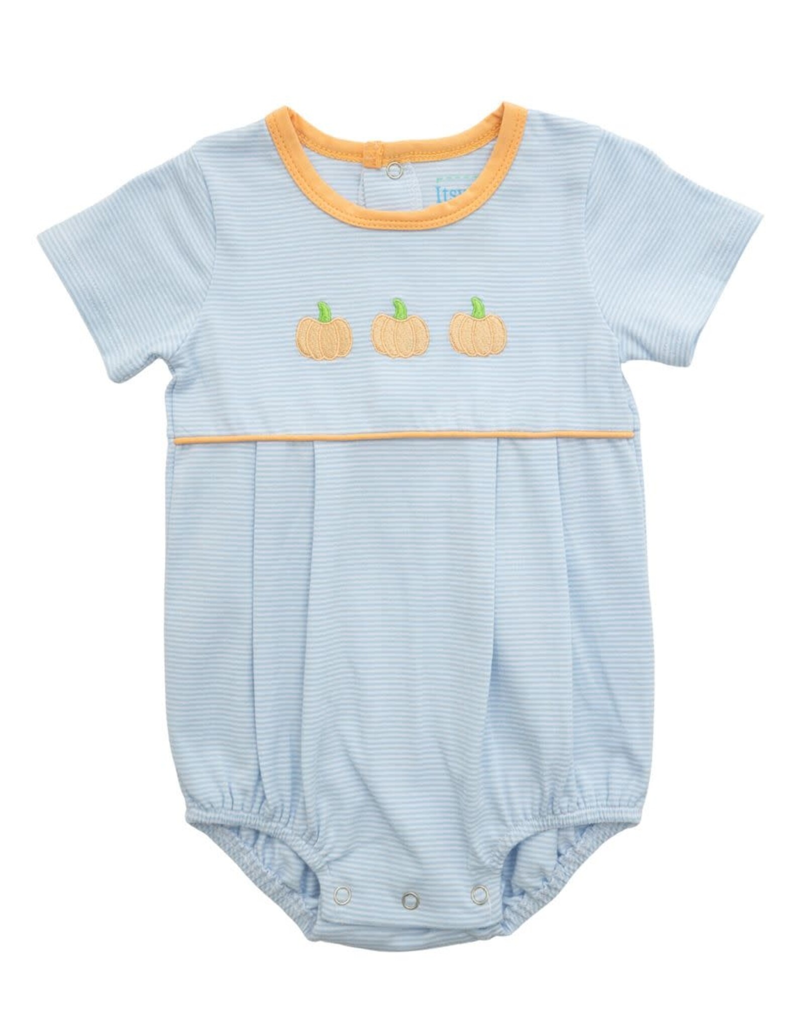 Itsy Bitsy Pumpkin Bubble, Blue Stripe