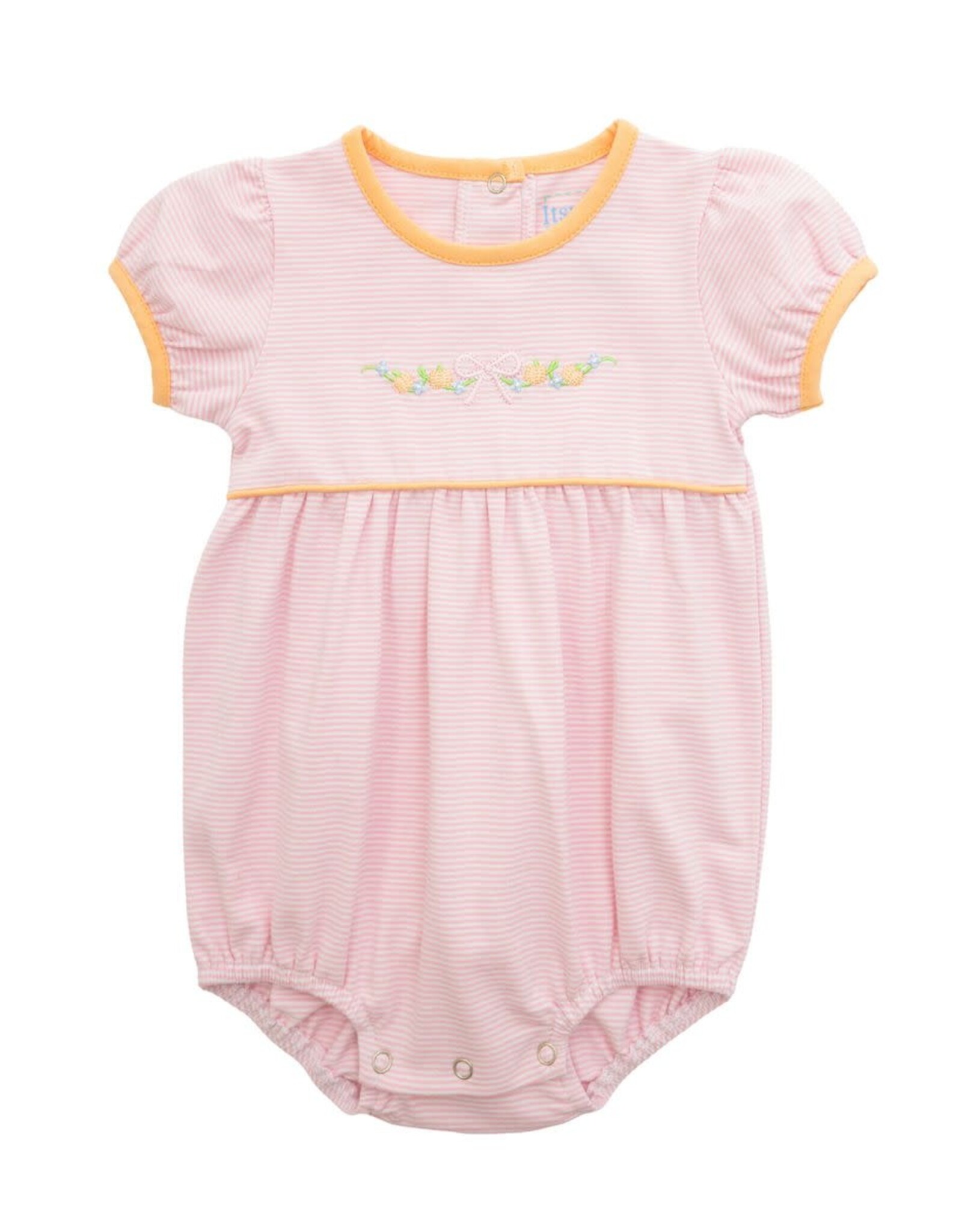 Itsy Bitsy Pumpkin Bubble, Pink Stripe
