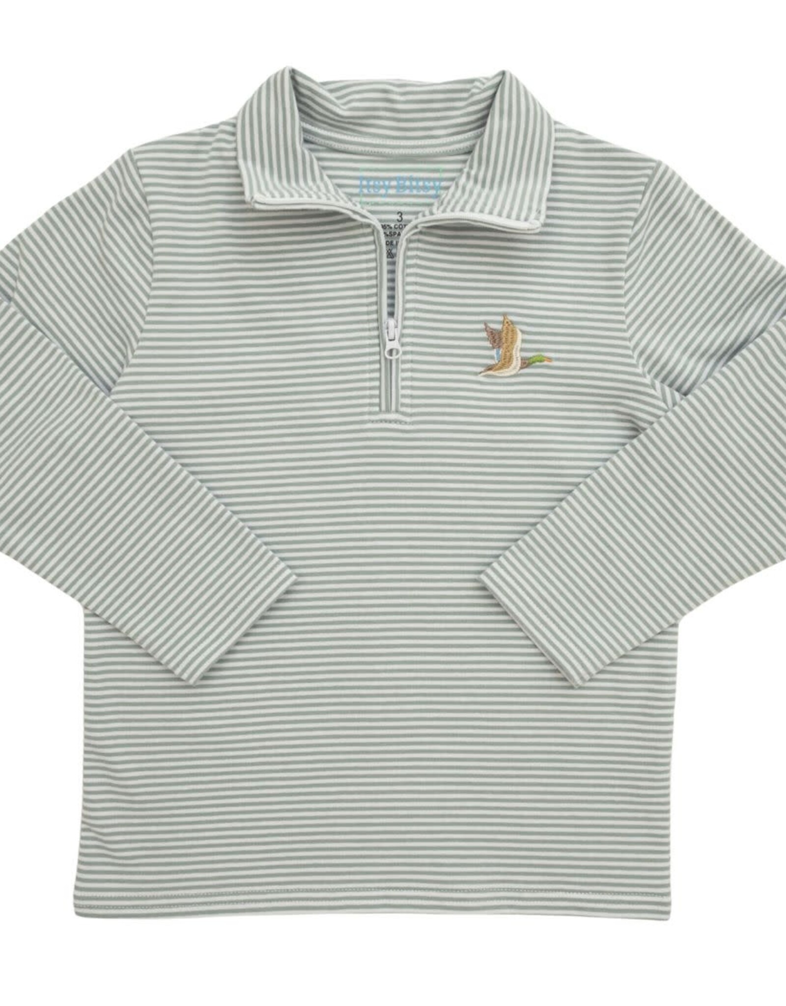Itsy Bitsy 1/4 Zip Pullover- Mallard