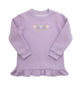 Itsy Bitsy Flower Ruffle Pullover
