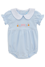 Itsy Bitsy Princess Bubble, Blue Knit Stripe