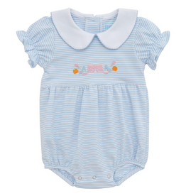 Itsy Bitsy Princess Bubble, Blue Knit Stripe