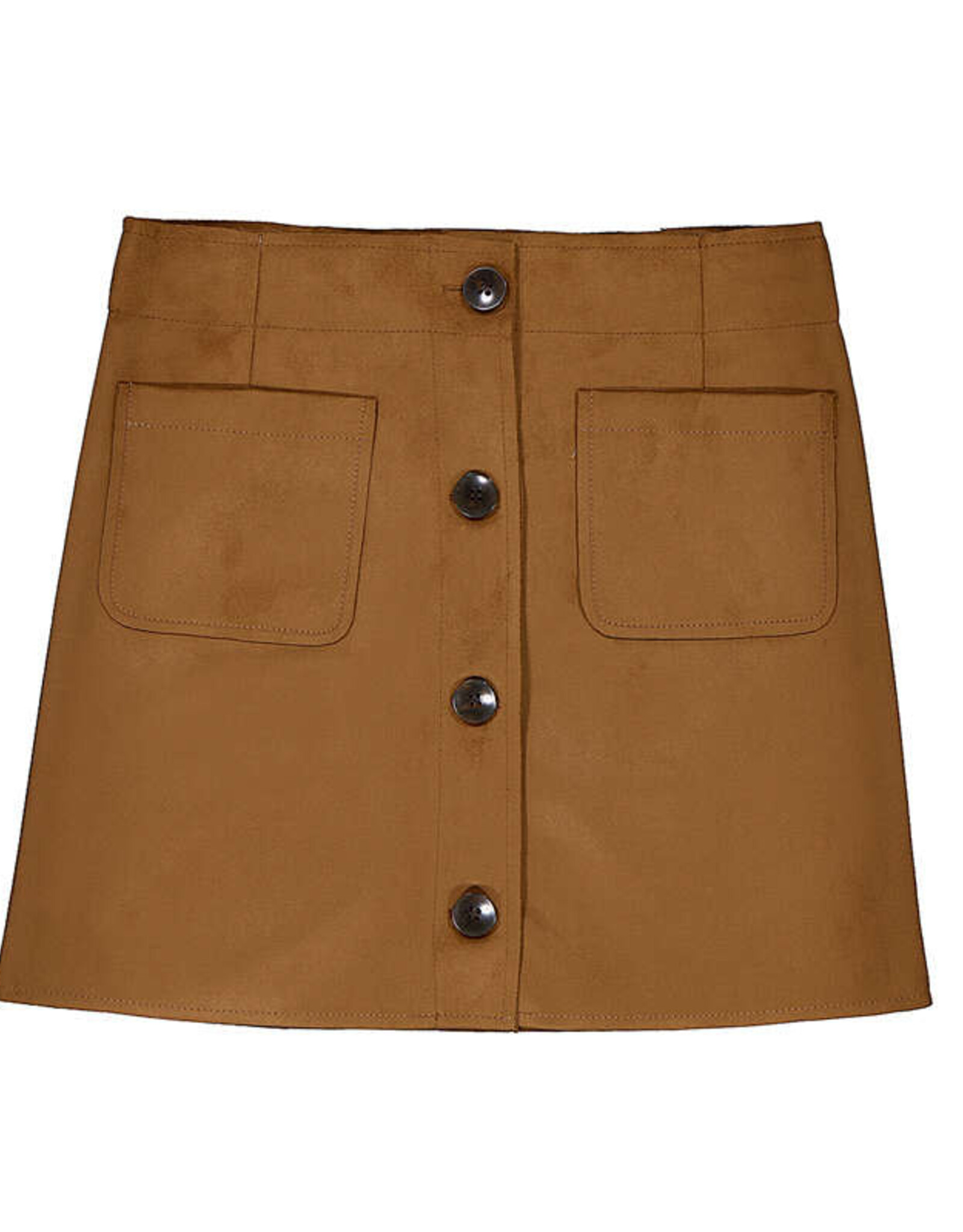 Mayoral Suede Skirt, Caramel