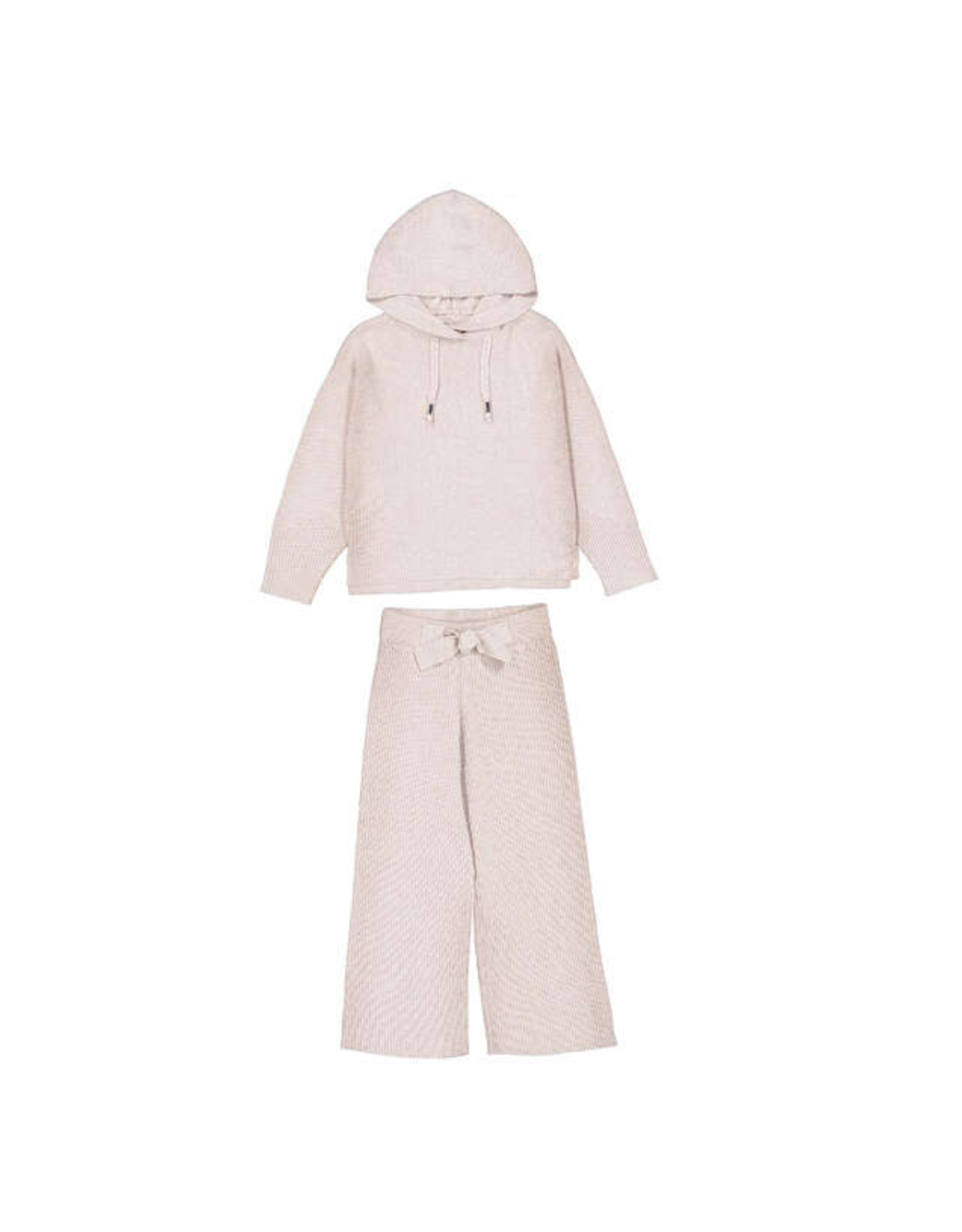 Mayoral Long Knit Trousers Set, Seed