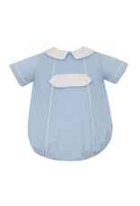 Petit Bebe Lt Blue Cord Bubble w/ Tab