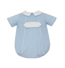 Petit Bebe Lt Blue Cord Bubble w/ Tab
