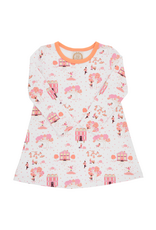 The Beaufort Bonnet Company LS Polly Play Dress, Fall on Fincastle Rd