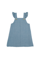The Beaufort Bonnet Company Julia Jumper Tweed, Barnsley Blue