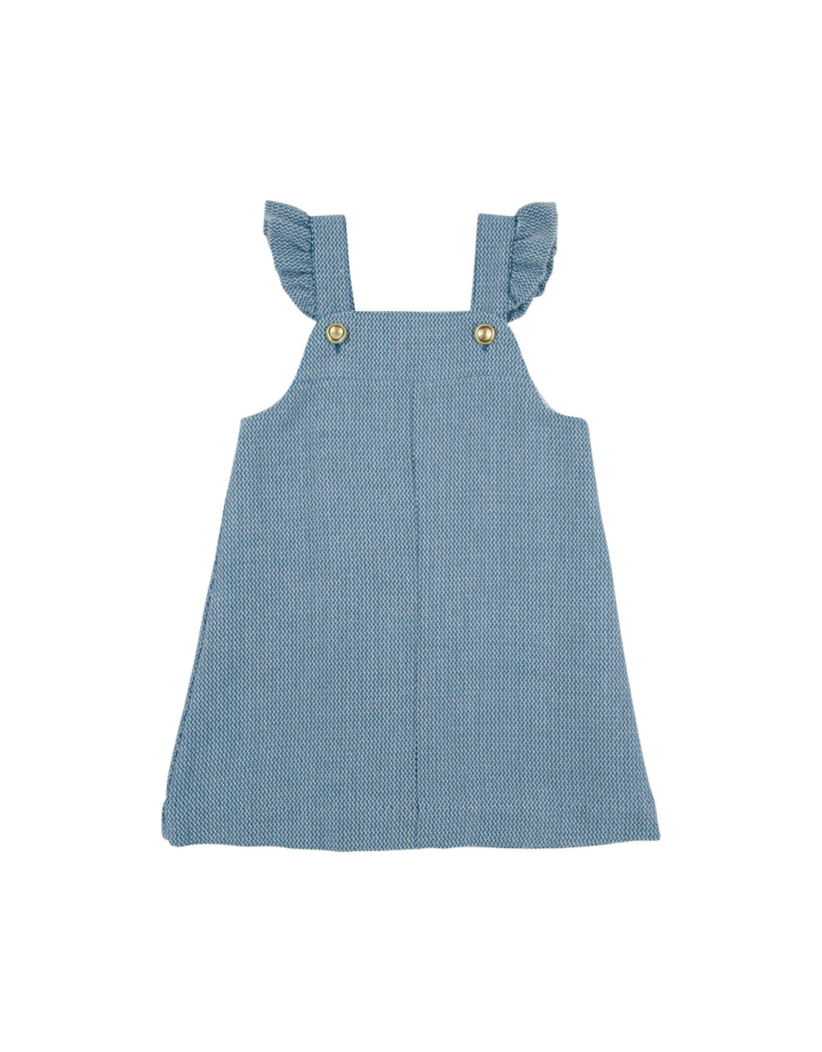 The Beaufort Bonnet Company Julia Jumper Tweed, Barnsley Blue
