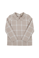 The Beaufort Bonnet Company Peter Pan Collar Shirt Flannel, Thompson Park Plaid