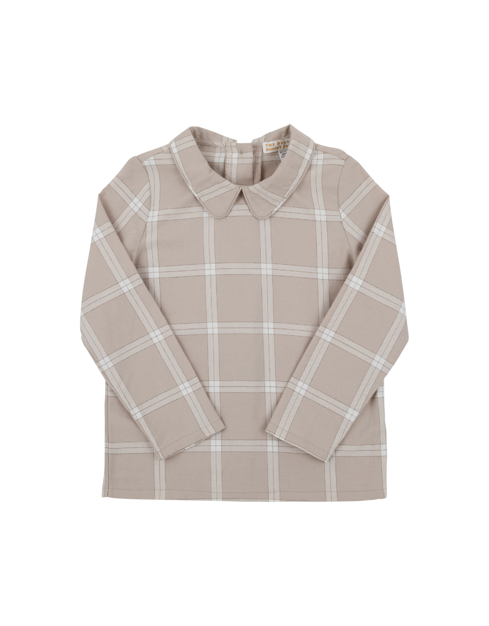 The Beaufort Bonnet Company Peter Pan Collar Shirt Flannel, Thompson Park Plaid