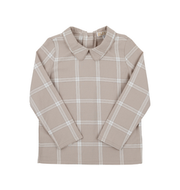 The Beaufort Bonnet Company Peter Pan Collar Shirt Flannel, Thompson Park Plaid