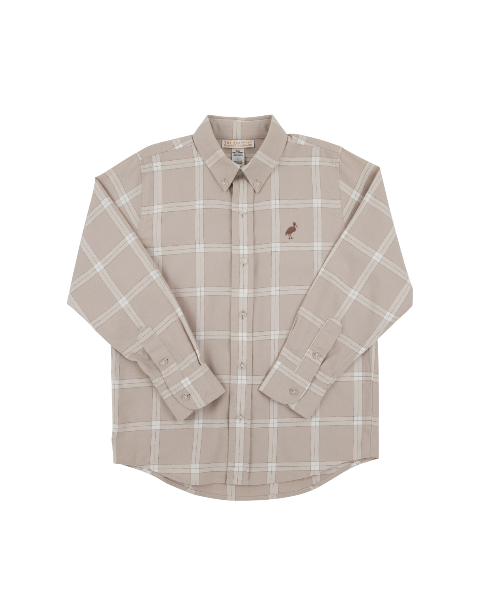 The Beaufort Bonnet Company Deans List Dress Shirt Flannel, Thompson Park Plaid
