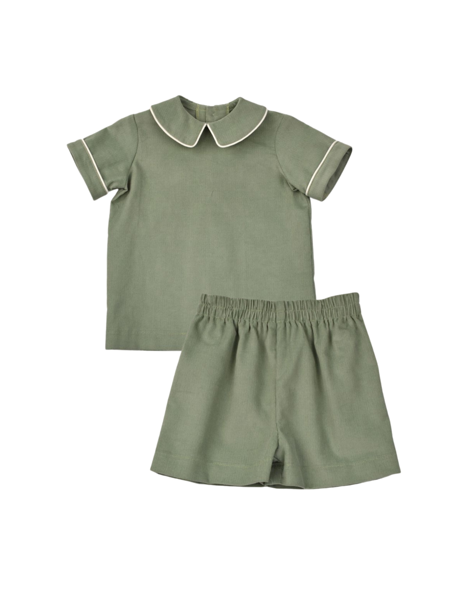 Funtasia Too Sage Corduroy Short Set