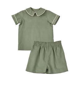 Funtasia Too Sage Corduroy Short Set