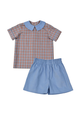 Funtasia Too Autumn Plaid Short Set