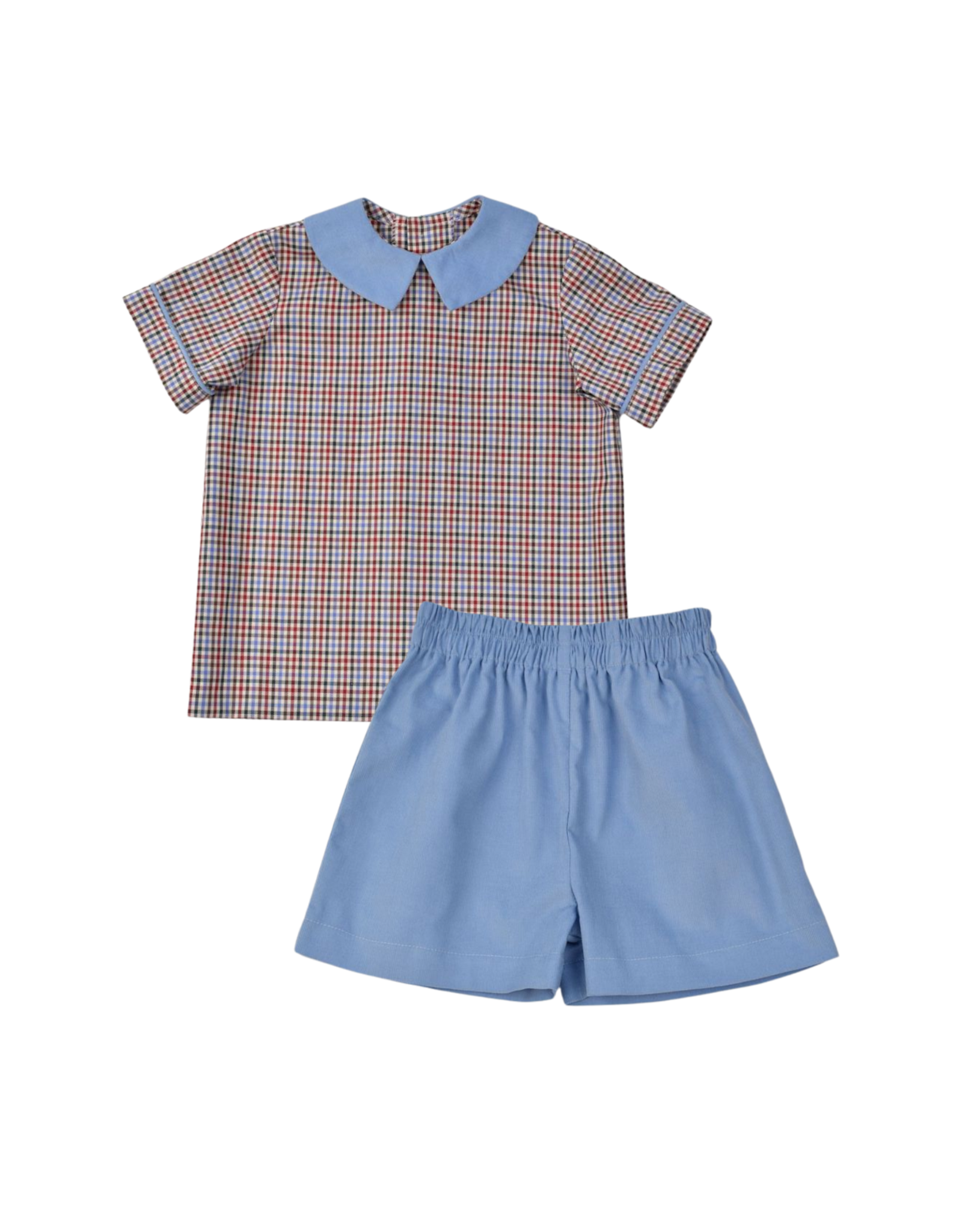 Funtasia Too Autumn Plaid Short Set