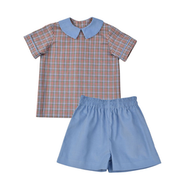 Funtasia Too Autumn Plaid Short Set