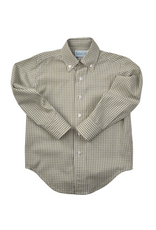 Funtasia Too Sage Check Button Down Shirt