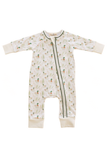 Magnolia Baby Mallard's Pond Moss Zip Playsuit