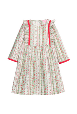 Bisby Porto Dress, St Moritz Floral Stripe