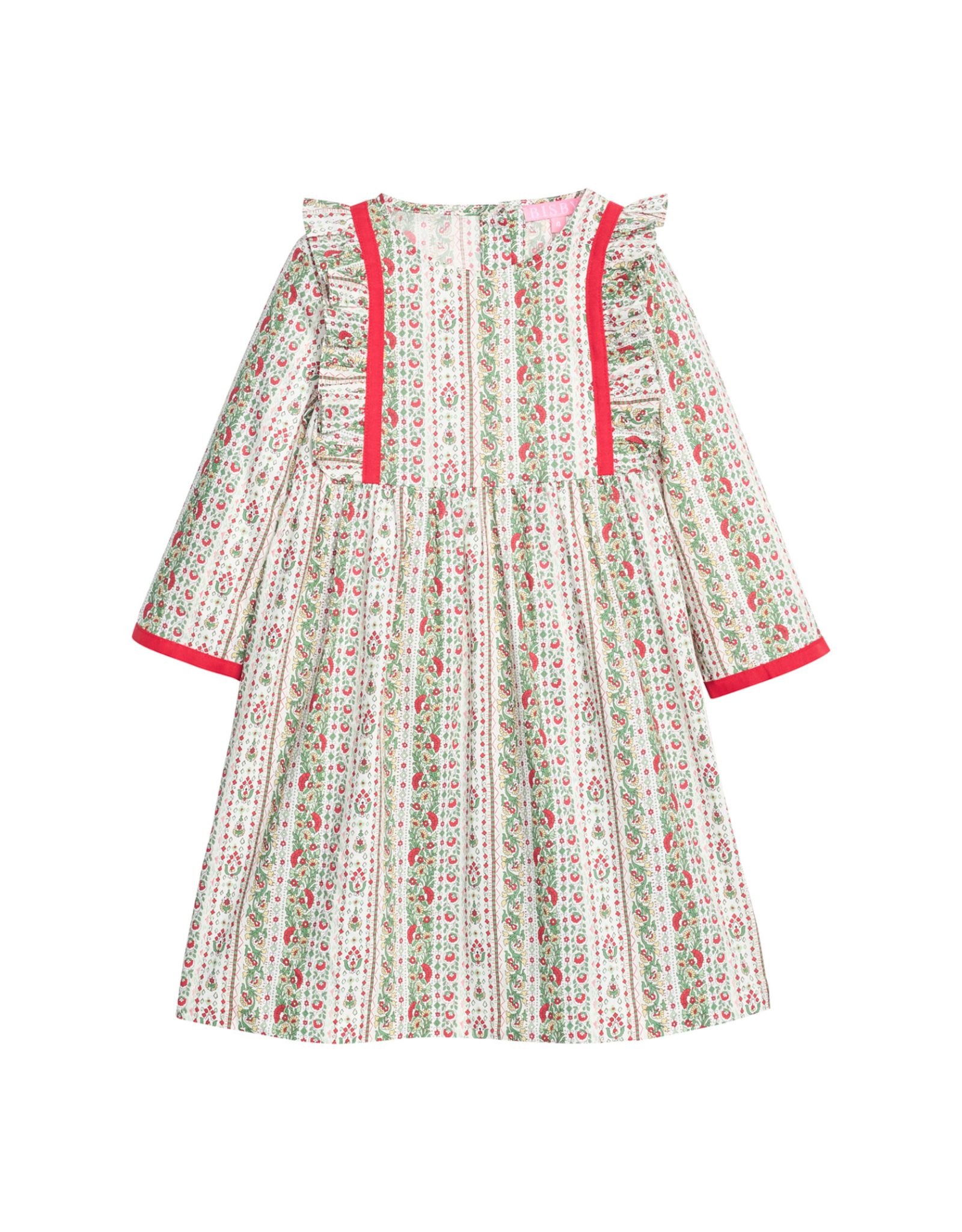 Bisby Porto Dress, St Moritz Floral Stripe