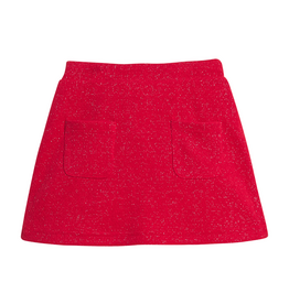 Bisby Patch Pocket Skort, Crimson