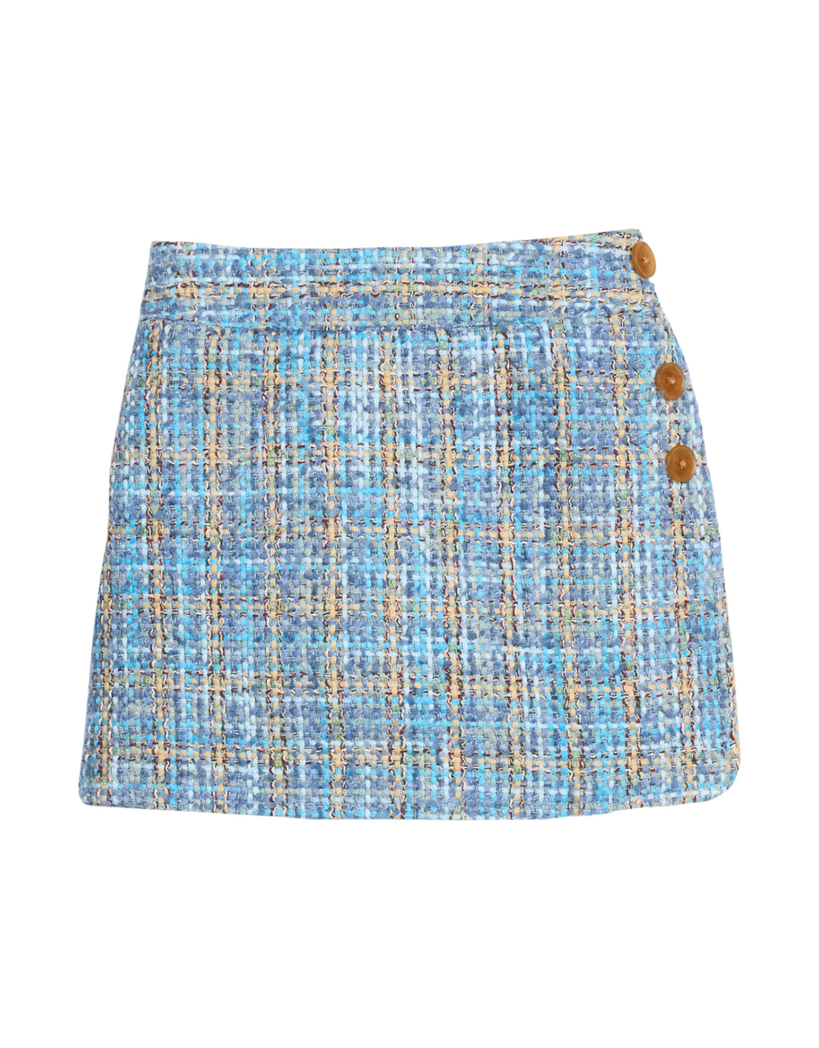 Bisby Mini Skort, Turin Tweed