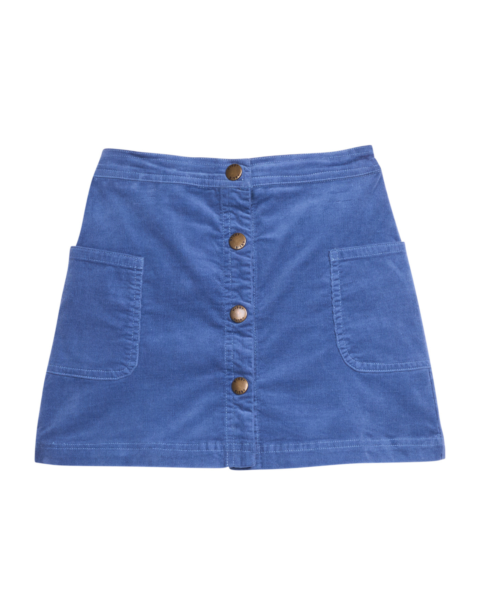 Bisby Emily Skirt, Navy Corduroy
