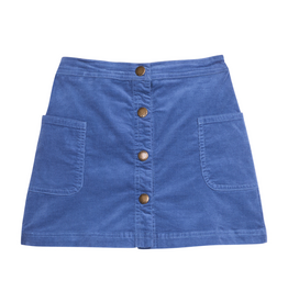 Bisby Emily Skirt, Navy Corduroy