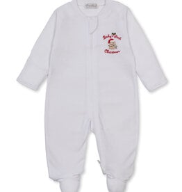 Kissy Kissy Baby's First Christmas Footie