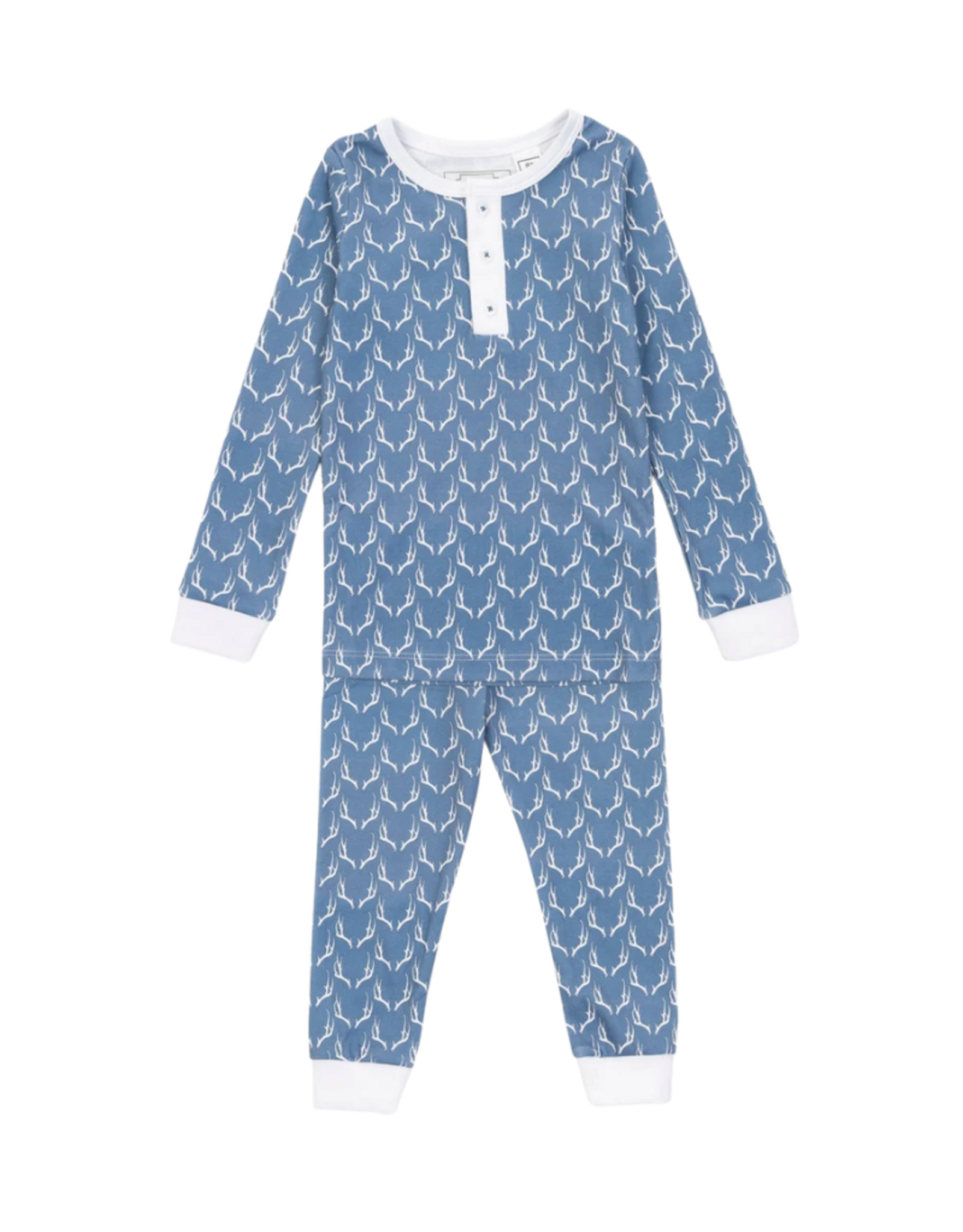 Lila + Hayes Jack Boys Pajama Set, Rustic Antlers