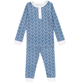 Lila + Hayes Jack Boys Pajama Set, Rustic Antlers