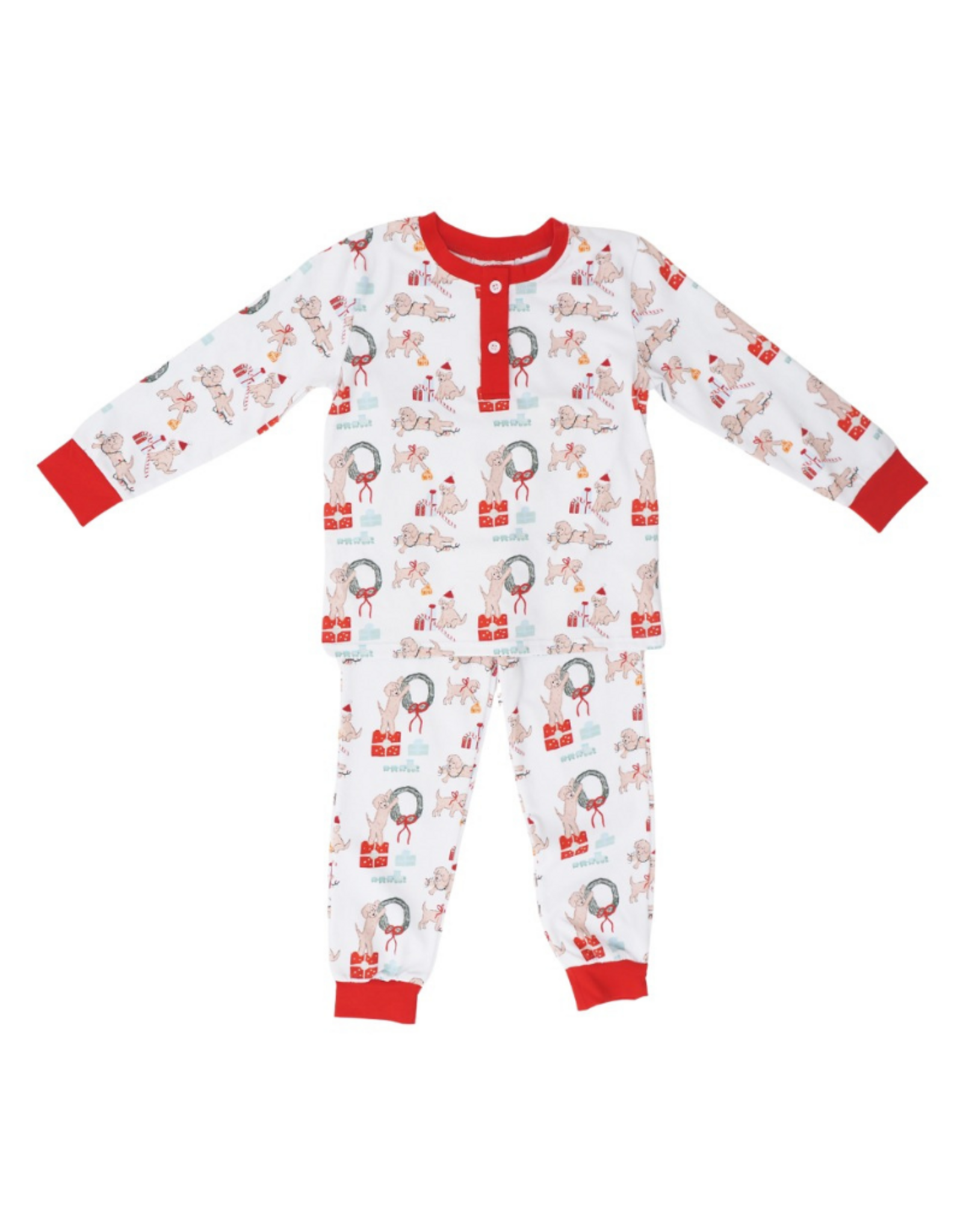 Cypress Row Santa Paws Louis Lounge Set